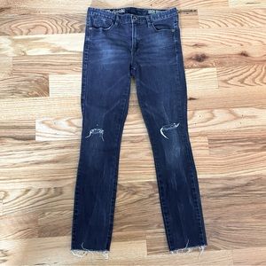 MADEWELL skinny high riser distressed women’s jeans, 27x34